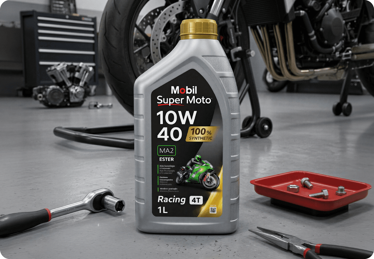 Mobil Super Moto 10W-40 Sintético