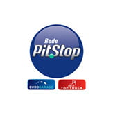 Logo da marca Rede Pit.Stop, parceira da Mobil