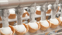 Máquina industrial de sorvetes