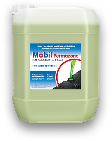 MOBIL PERMAZONE™ 50/50 PREDILUTED ANTIFREEZE & COOLANT