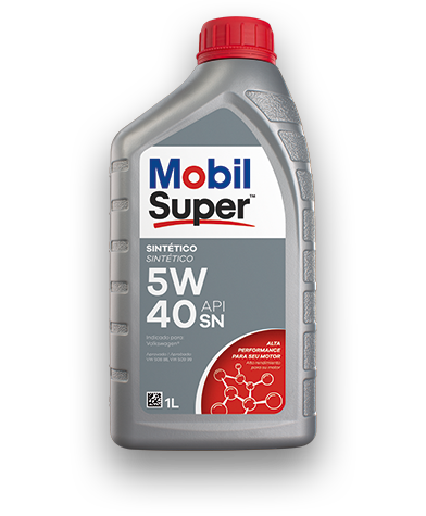 MOBIL SUPER™ <br>5W-40 <br>SINTÉTICO SN