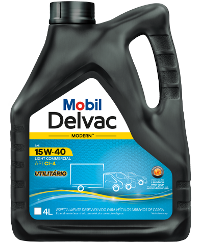 MOBIL DELVAC™ <br>UTILITÁRIO <br>15W-40